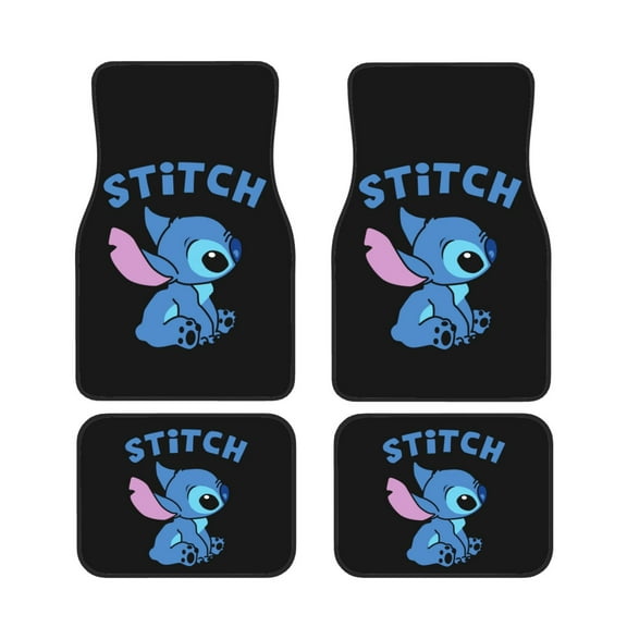 4PC Stitch Carpet Car Floor Mat Universal Fit Car Accessories Automotive Protection for Cars,Trucks,and SUVs