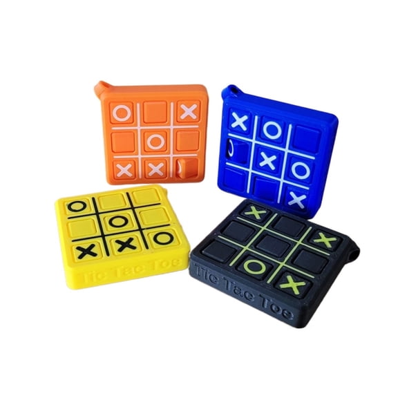4PC Tic Tac Toe - Keychain 3D Printing