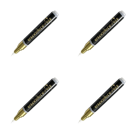 4PC Tombstone Marker Pen, Waterproof Stone Touch-Up Pen, Memorial ...