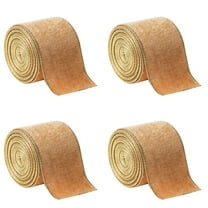 4PC Velvet Wired Ribbon, Christmas Ribbon for Gift Wrapping, Crushed Velvet Wired Ribbon for Christmas Tree Decoration,Big Bow Gifts Wrapping,Crafts Wreaths Supplies, 2.5 Inch Wide, 2.2 Yards Leng