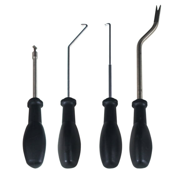4PC door handle removal and installation tool and roof grab release tool, suitable for Porsche, Volkswagen, Audi, Ateca, and lock assembly tools. OEM T10518A-1, T10389, T10539, T10118.