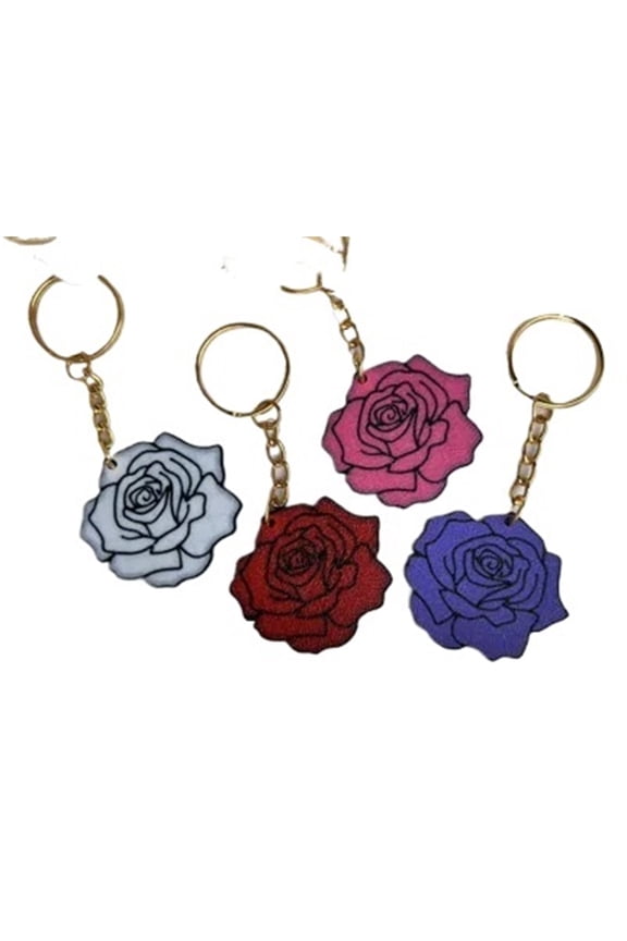 4PC rose key chain 3D printing