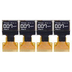 4PCS 0.42in Organic Light Emitting Diode Display Module 70 X 40 SSD1315 SPI IIC Interface 16Pin White Display Module