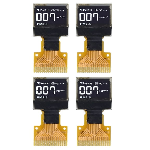 OLED Display Module 0.42in SSD1315 SPI IIC White 4PCS