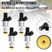 4PCS 0280150941 Fuel Injector 0280150705 For BMW K1 K100 K1100 K1200 RS LT GT