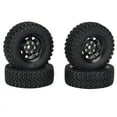 thumbnail image 1 of 4PCS 1.55 Metal Beadlock Wheel Rim Tires Set for 1/10 RC Crawler Car Axial Jr 90069 D90 CC01 LC70 MST,2, 1 of 8