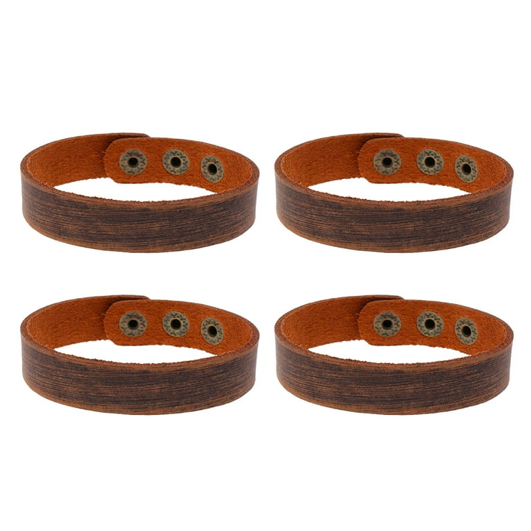 Leather bracelet supplies deals