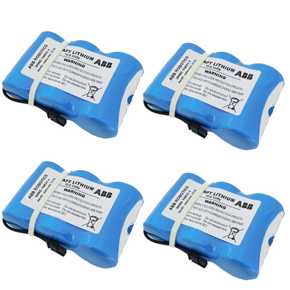 4PCS 10.8V 3HAC16831-1 17Ah 3HAC13150-1 Battery for ABB Robot Controller SMB CPU Server Battey 10.8V Lithium Battery LS33600