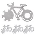 thumbnail image 1 of 4PCS 14-In-1 Bicycle Multitool Card Every Day Carry Pocket Tool Fits on Keychain, 1 of 9