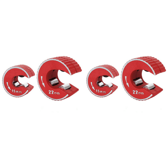 4PCS 15mm & 22mm Copper Pipe Cutter Mini Auto Tool Zinc Alloy Tube for Cutting Aluminum Pipes