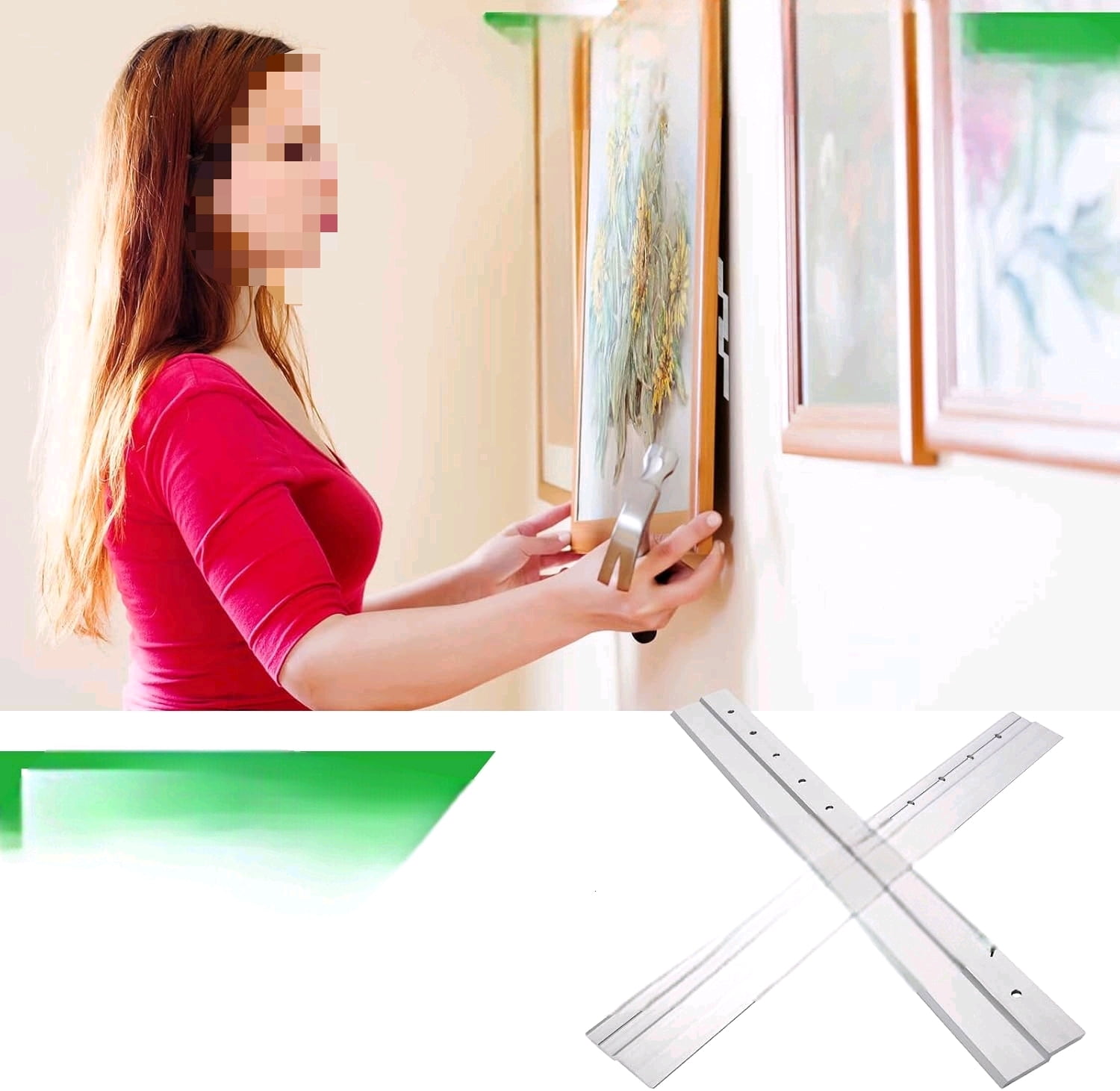 4PCS 17 Inch French Cleat Hanger, Heavy Duty Metal Picture Hanger Z Bar ...