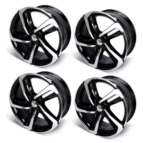 4Pcs 19 x 8.5 inch Wheel Rim for 2018-2022 Honda Accord Alloy Rim Machined Black