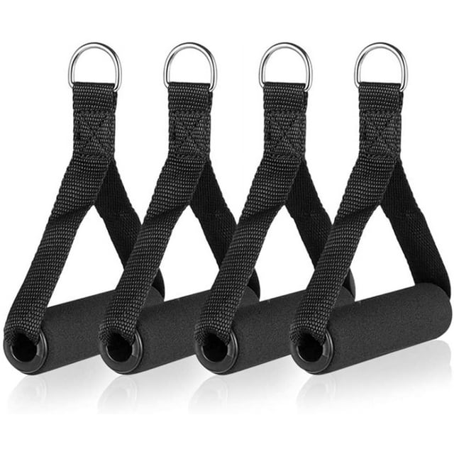 4PCS/1set Exercise Resistance Bands Handle Set, Workout Bands with