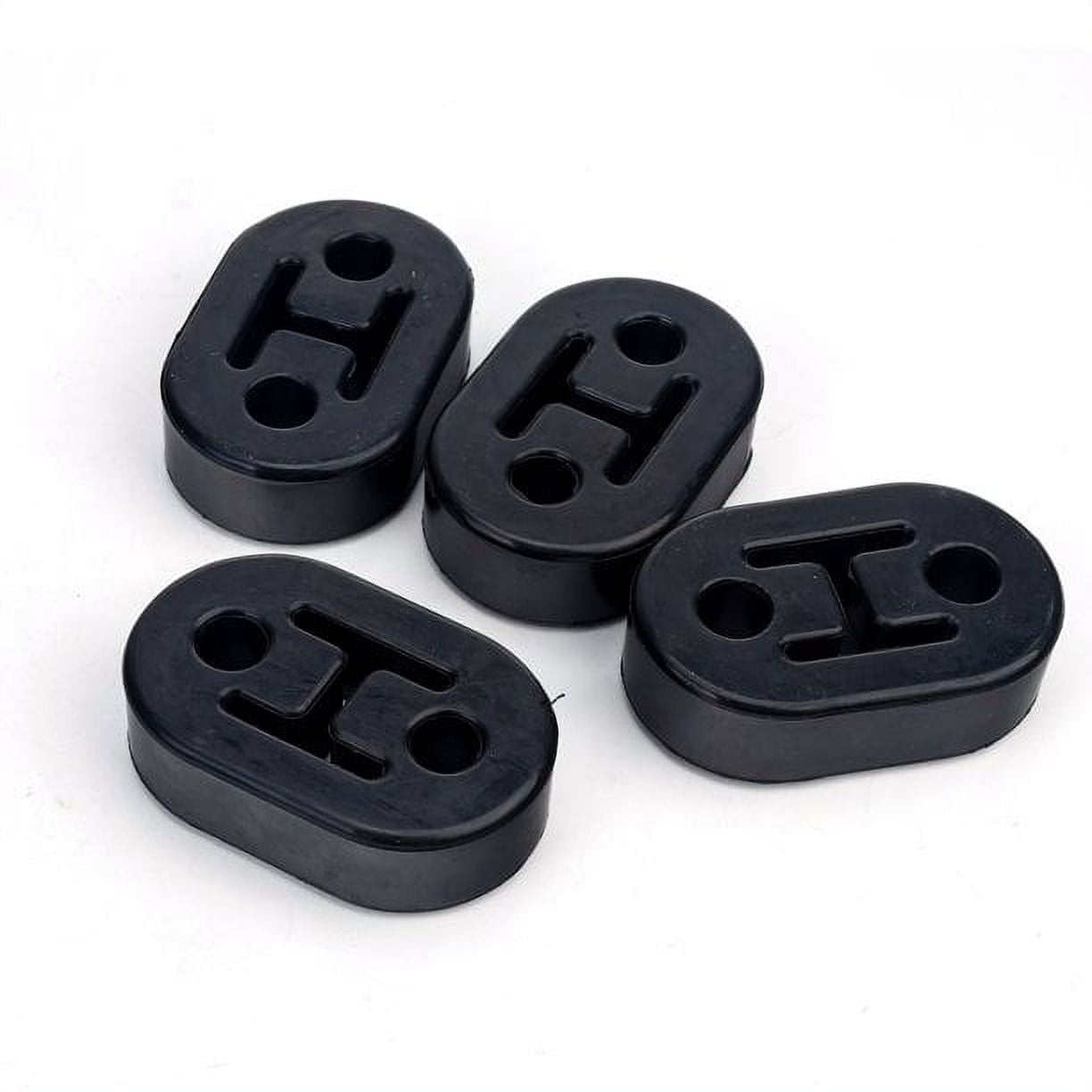 4PCS 2 Hole Exhaust Hanger Bushing Muffler，Insulator Shock Absorbent