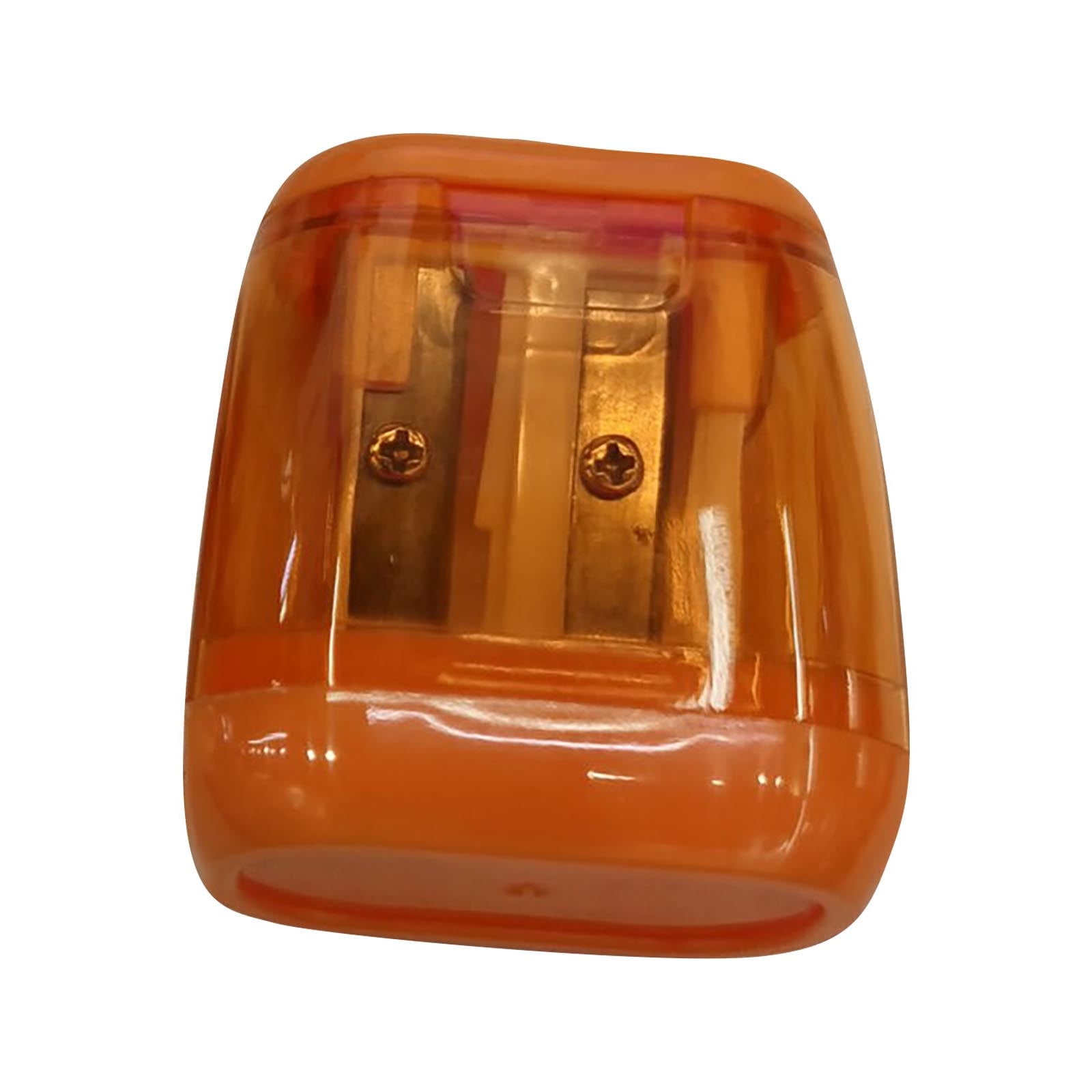 4PCS 2 Hole Manual Pencil Sharpeners Double Hole Reusable Sharpener ...