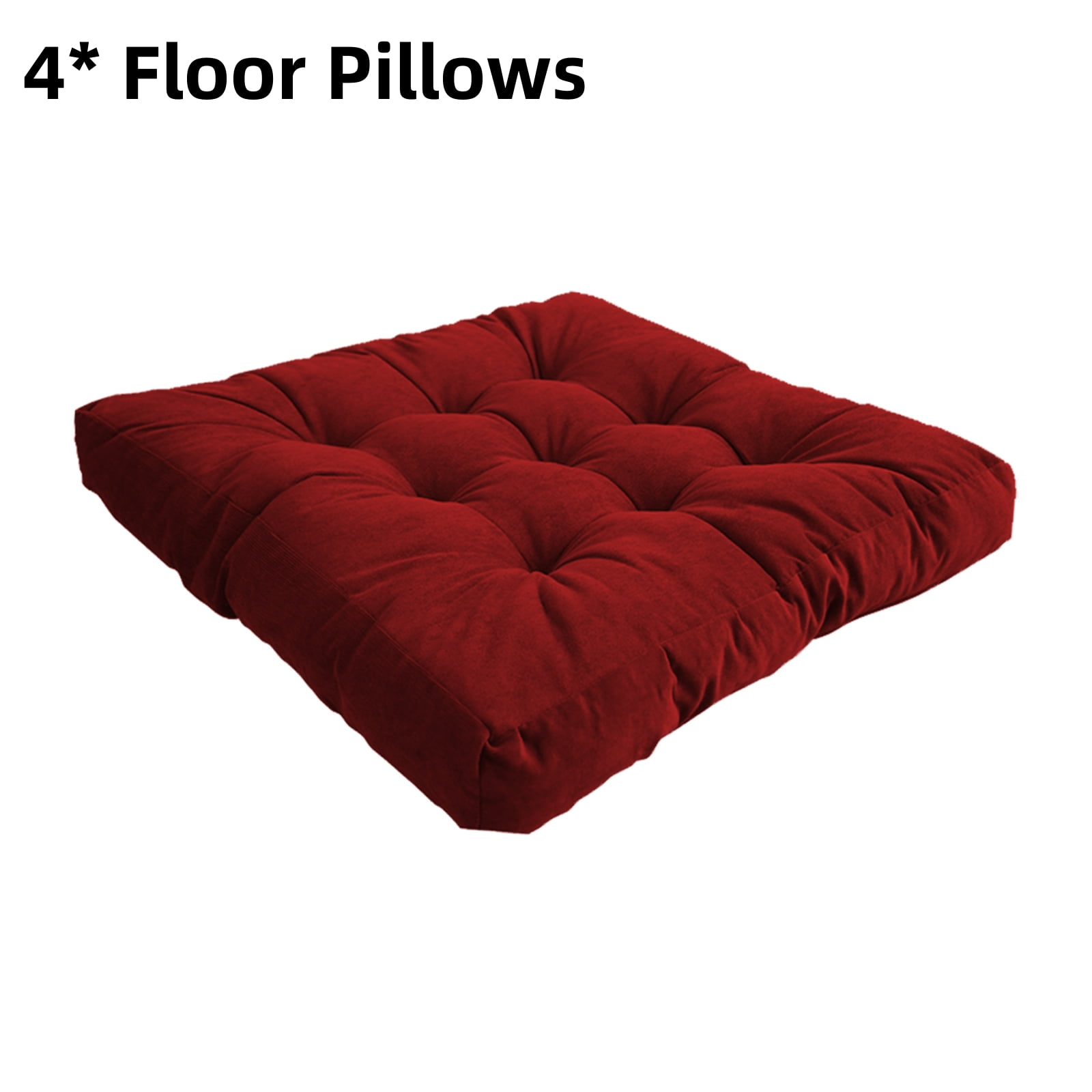 https://i5.walmartimages.com/seo/4PCS-22x22-Square-Pillows-Floor-Chair-Large-Meditation-Pillow-Solid-Thick-Tufted-Seat-Cushion-Sitting-Yoga-Sofa-Balcony-Living-Room-Office-Wine-Red_907194d5-fa86-4405-af91-7d830e35f865.7d1419ae651d782daeae5a17048579e1.jpeg