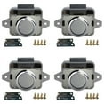 4PCS 26mm Push Lock Latch Button Catch Lock RV Cupboard Door