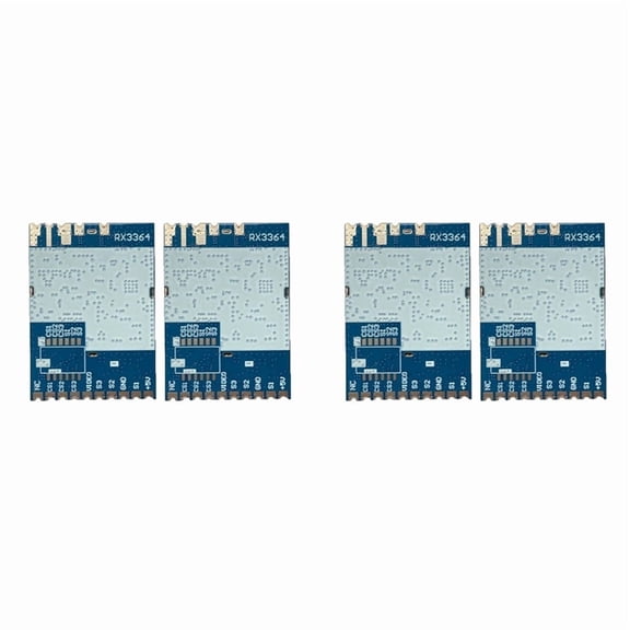 4PCS 3.3G FPV VTX Module RX3364 Wireless Module Analog Wireless FPV Audio Video Transmission Receiver Module