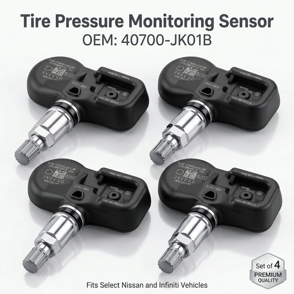4PCS 315MHz TPMS Tire Pressure Sensor For 2009-2023 Nissan GT-R (R35) OEM#40700-JK01B PMV-C813
