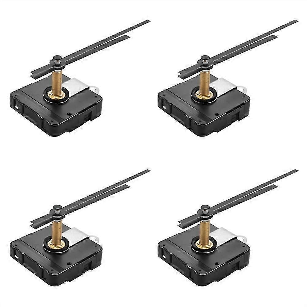 4PCS 31mm Long Shaft DIY Clock Movement Mechanism Hands Kit Wall Quartz Clock Movement Repair Tool Parts