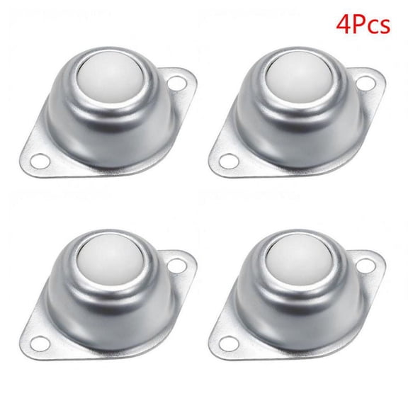 4PCS 360°Rotatable Caster Wheels Swivel Wheels for Storage Boxes Small Furniture