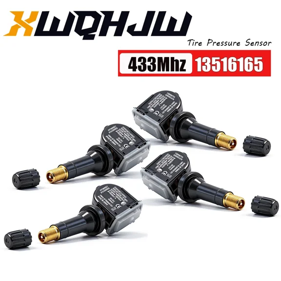 4PCS 433MHz TPMS Tire Pressure Monitoring Sensor for Chevrolet Malibu 2015-2018