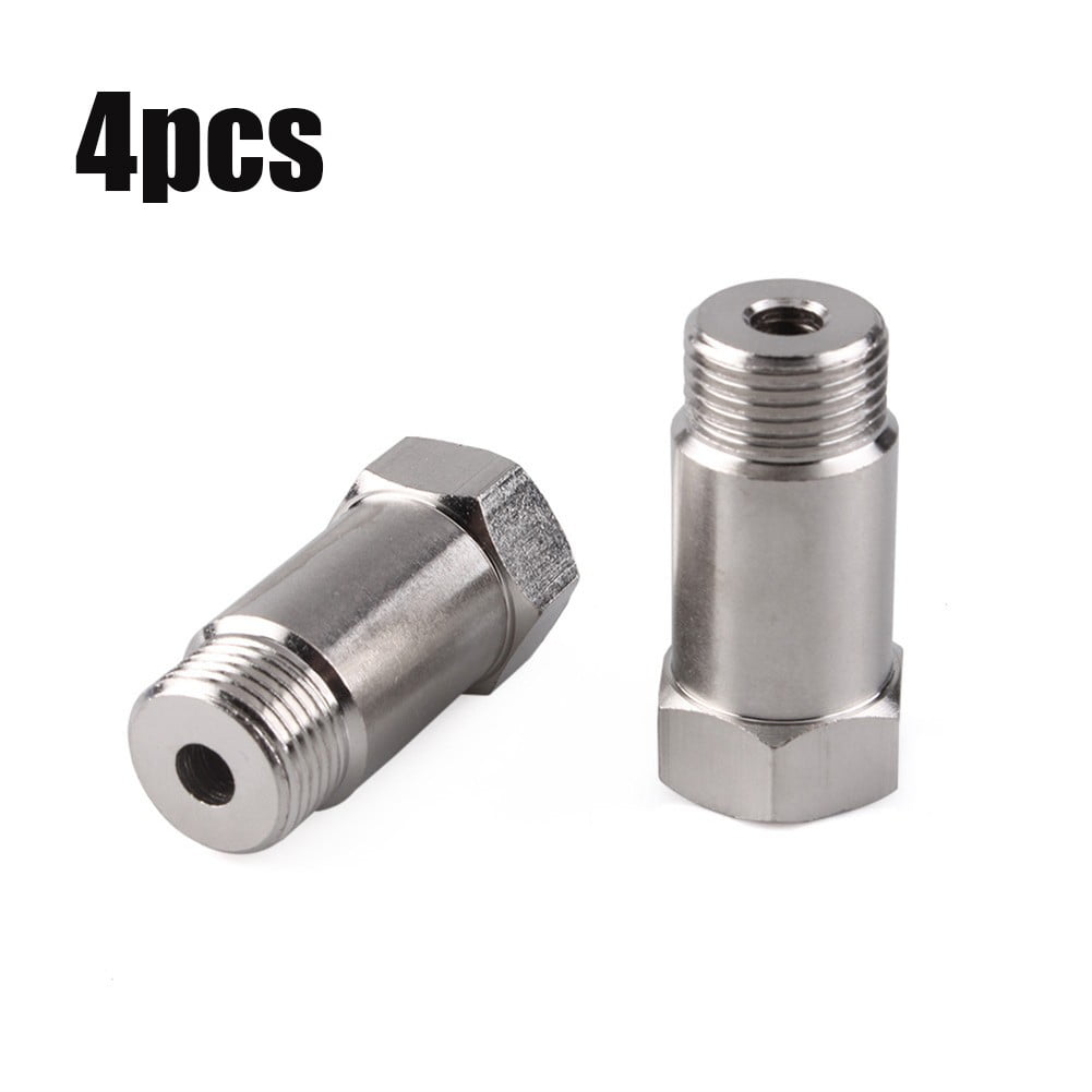 4PCS 45mm O2 Sensor Car Cel Fix Check Engine Light Eliminator Adapter