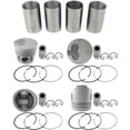 thumbnail image 1 of 4PCS 4DR7 Piston + Piston Rings STD With Cylinder liner half-finished For Mitsubishi 4DR7 Engine 2.8L Forklift Truck Piston Diameter 95mm, 1 of 9