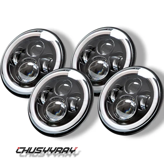 4PCS 5 3/4 5.75" LED Headlights HI/LO Beam for Buick/Skylark 1961-1972 GS 455