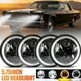 thumbnail image 1 of 4PCS 5.75" (5-3/4") LED Headlights with Hi/Lo Beam & DRL - Fit 1958-1979 Lincoln Continental, 1 of 12