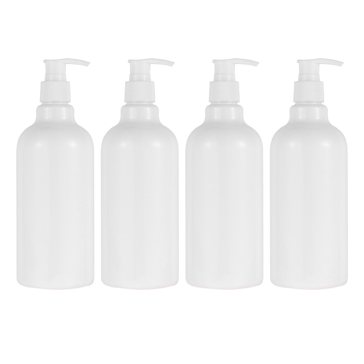 4PCS 500ml Refillable Pump Bottles Essential Oil Dispenser Liquid