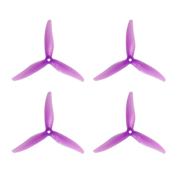 4PCS 51377 5 Inch Propeller 3-Blade CW+CCW FPV Propeller for RC Drone FPV Racing Compatible with 2207 Motors B