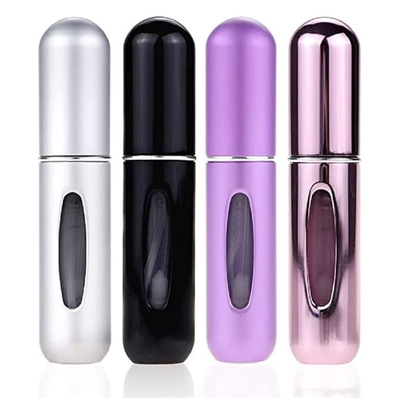 4PCS 5ml Portable Refillable Perfume Atomizer Bottle Perfume Bottle Refillable Perfume Spray for Travel Use