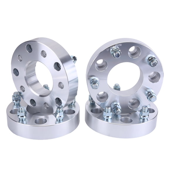 4PCS 5x5.5in to 5x150mm Flange Hubcentric Wheel Adapter Spacers 1.5inch Hub Centric Wheel Adapter with 14x1.5 Thread Pitch Compatible forTundra Wheels OnRAM