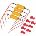 thumbnail image 1 of 4PCS 6 OHM 50W LED Turn Signal Light Bulbs Flash Fix Load Resistors Car Parts, 1 of 11