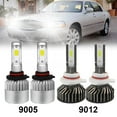 thumbnail image 1 of 4PCS 6000K LED Headlight Bulb Hi/Lo For Dodge RAM 1500 2500 3500 2013 2014 2015, 1 of 5