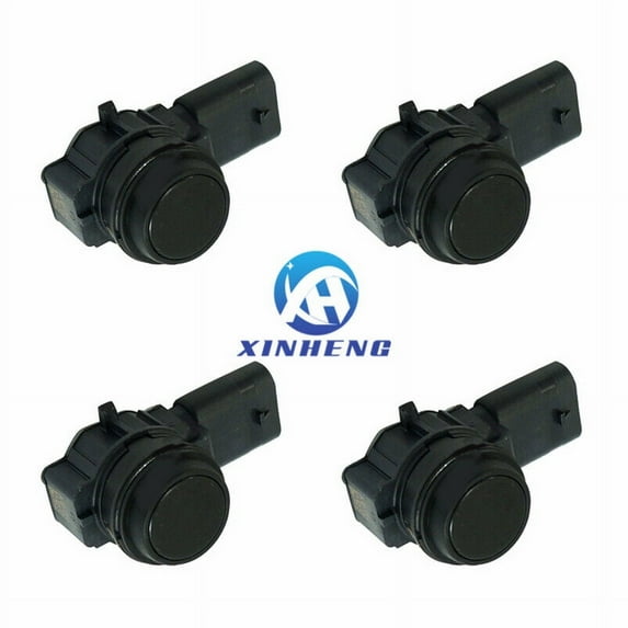 4PCS 66209261587 Bumper PDC Parking Sensor Black For BMW F20 F22 F30 F31 F32