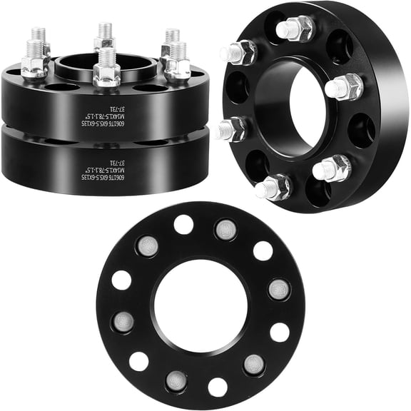 4PCS 6x5.5 to 6x135 Wheel Adapters for F150 Wheels on Silverado 1500 Vehicle, 1.5 inch 6x139.7mm to 6x135mm Wheel Adapter 87.1mm Hub Centric and 78.1mm Hub Bore with M14x1.5 Studs