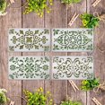 thumbnail image 1 of 4PCS 7x4 Inch Vintage Filigree Metal Stencils Floral Stencil Template for DIY Scrapbooking Photo Album Decorative Embossing Card, 1 of 8