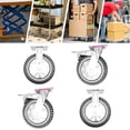 thumbnail image 1 of 4PCS 8 Inch Caster Wheels, Caster Wheels, 1 of 1