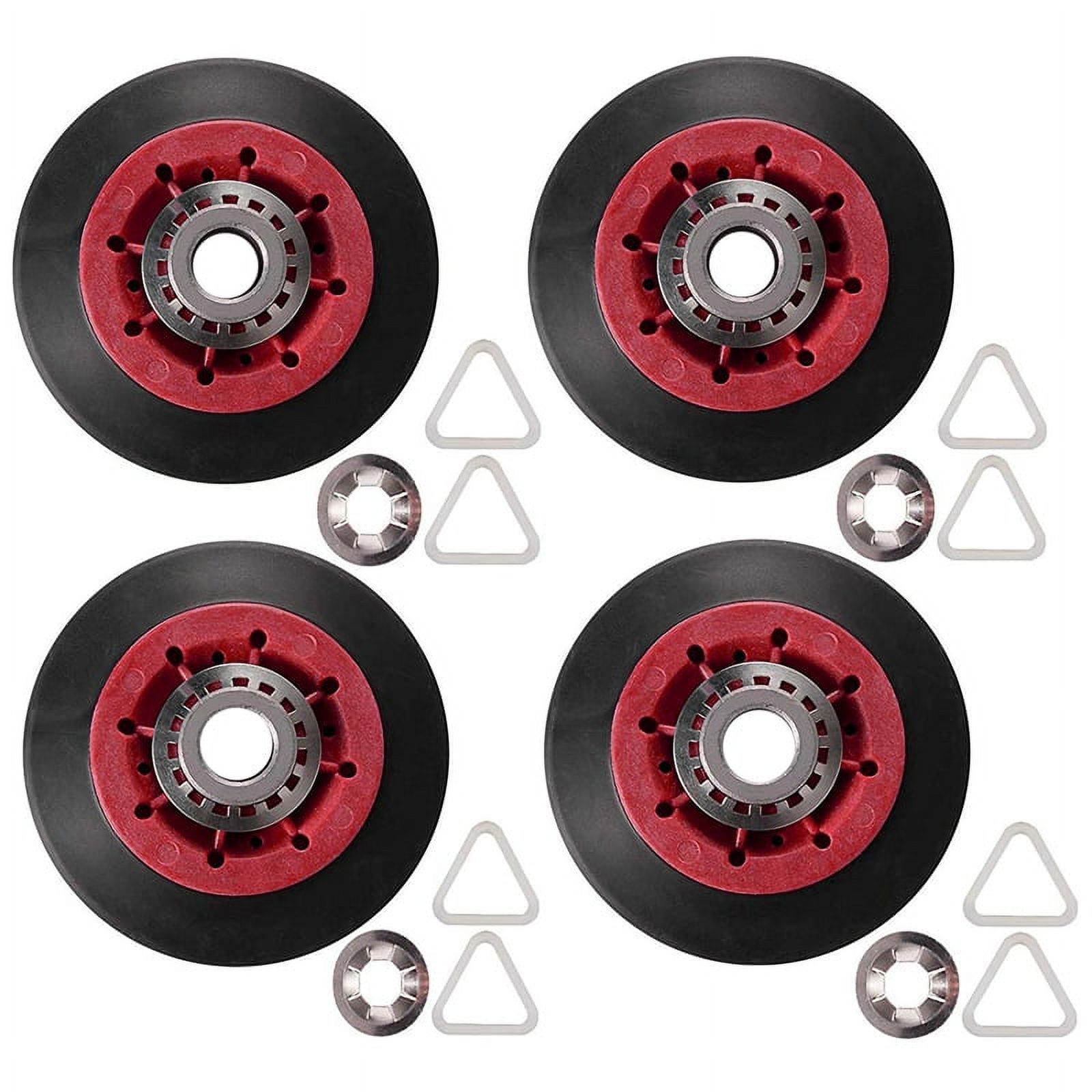 4PCS 8536974 Dryer Drum Fit for , - Replaces 8536974, 8536973 