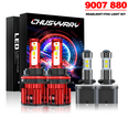 thumbnail image 1 of 4PCS 9007 880 LED Headlight High Low Beam Kit Fog Light Combo Extremely Bright Halogen Replacement, 1 of 15