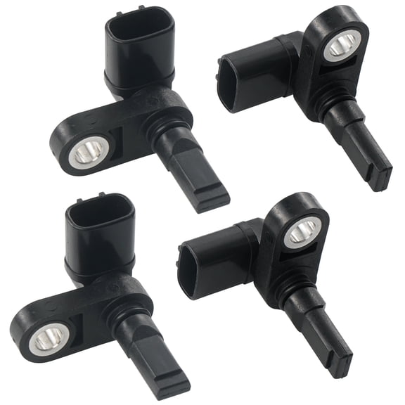 4PCS ABS Wheel Speed Sensor Fit For Toyota Tacoma 05-14, 4Runner 03-15, FJ Cruiser 07-14, Land Cruiser 08-15, Lexus GX460, GX470 LX570 LX600,Front Rear Left Right Side Replace# 89542-04020 89542-6005
