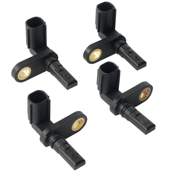 4PCS ABS Wheel Speed Sensor Front & Rear Fit for 2007-2017 Toyota Tundra, Driver and Passenger Side Wheel Speed Sensor Replace# ALS1791 89543-0C020, 5S8686, 970112, ALS1790, 89542-0C020, 5S8660