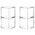 thumbnail image 1 of 4PCS Acrylic Boxes Clear Acrylic Cube Small Square Storage Box Acrylic Box with Lid Acrylic Display Box Stackable Small Container Clear Candy Cubes for Candy Jewelry Display, 1 of 9