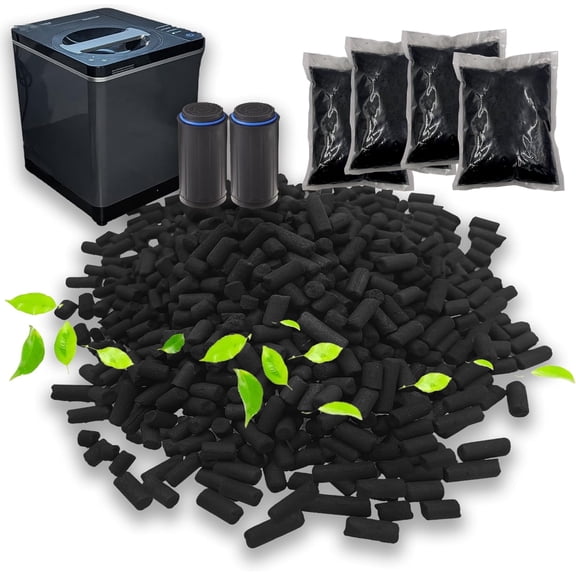 4PCS Activated Charcoal Refills for Vitamix FC-50-SP Foodcycler | Odor Absorbing Filter Refills for Smart Waste Composter and Other Food Waste Disposers