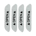 thumbnail image 1 of 4PCS Adhesive Auto Car Door Open Sticker Reflective Tape Safety Warning Decal Accessories, 1 of 5