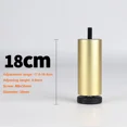 thumbnail image 1 of 4PCS Adjustable Furniture Leveling Feet, M8 Thread Aluminum Alloy Legs for Cabinet, Table, Refrigerator, Washer - 10cm Height, 3 Colors (Matte Black/Silver/Gold), 1 of 6