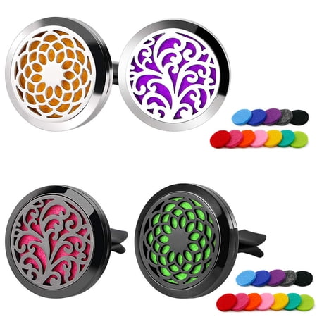4PCS Aromatherapy Essential Oil Car Diffuser Vent Clips