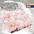 thumbnail image 1 of 4PCS Artificial Flower Wall Rose Wall For Diy Wedding Street Background, 1 of 14